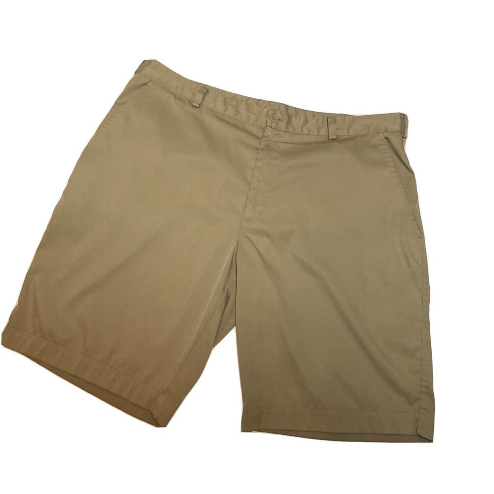 NIKE GOLF Men’s 40 Shorts Tan Polyester Spandex